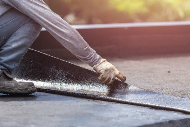 Professional Foundation Crack Repair technician working in Alexander, NY